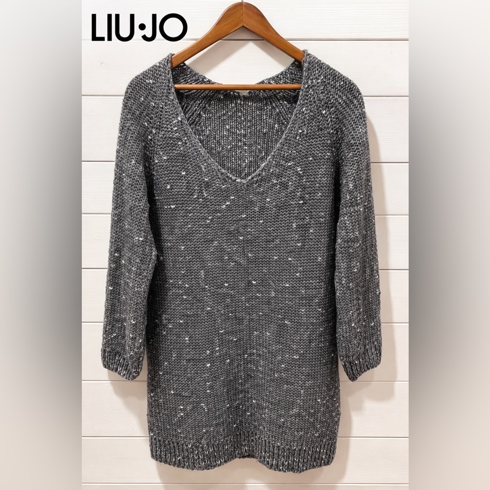 Liu-Jo knitted  dress, wool & mohair blend, size 42,